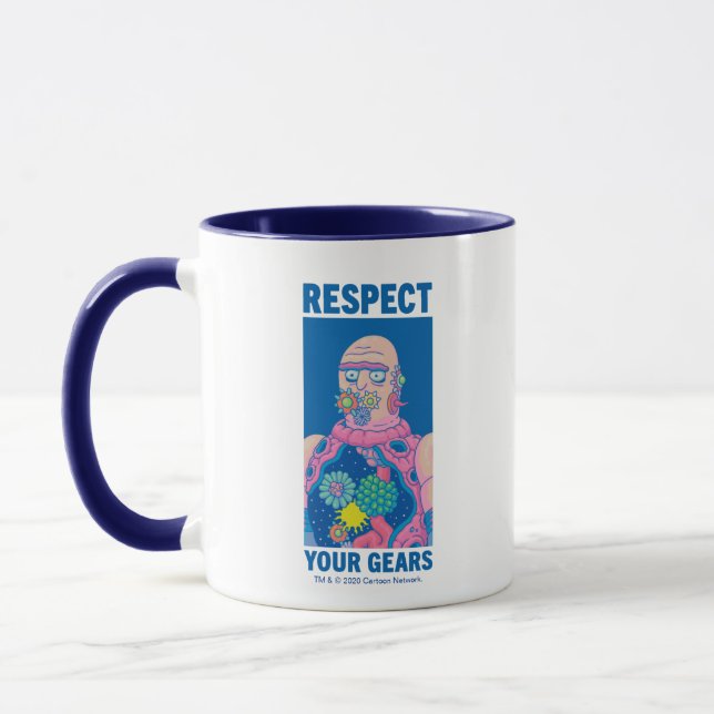 Taza RIQUEZA Y MORTY™| Respete sus engranajes (Izquierda)