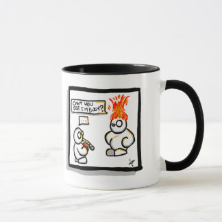 Taza Risas de la mañana - hombre del fuego