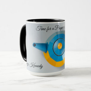 Taza Ritual de Té Moderno para Sentarse Correctamente P