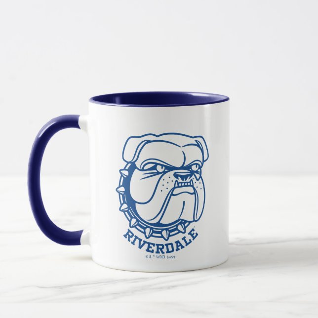 Taza Riverdale Bulldog Head (Izquierda)
