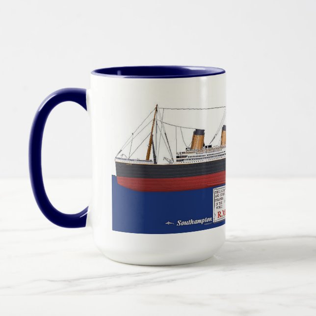 Taza RMS Titanic (Izquierda)
