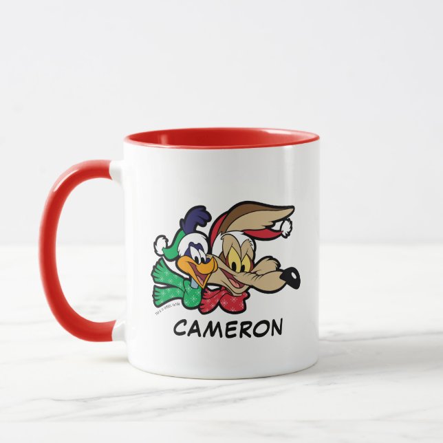 Taza ROAD RUNNER™ y Wile E. Coyote "Team Naughty" (Izquierda)