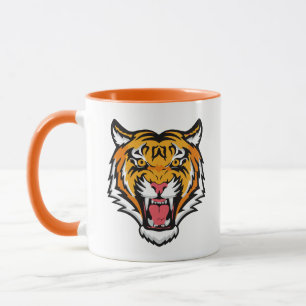 Taza Roaring Tiger Head-25818 Travel Mug