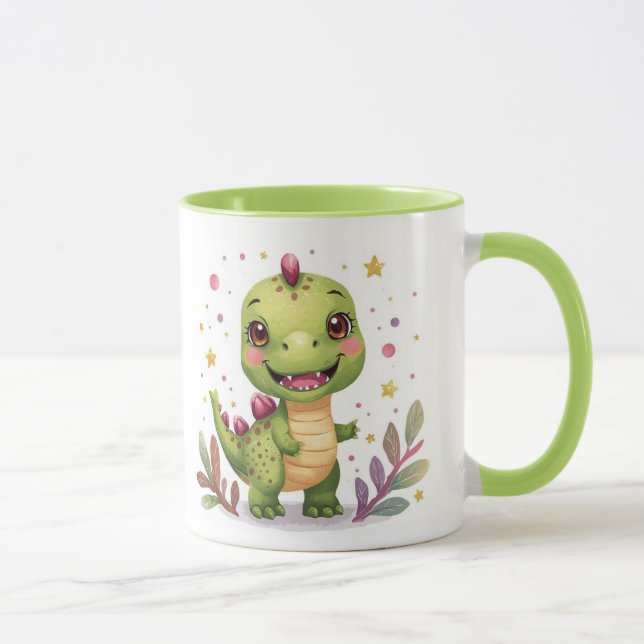 Taza "Roarsome Dino Mug: cualidad en cada suspiro" (Derecha)