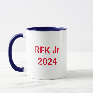 Taza Robert F. Kennedy 2024 rojo/blanco/azul