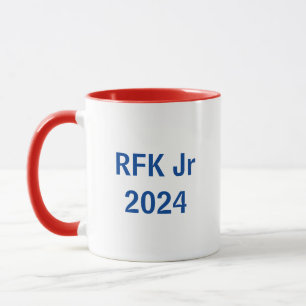 Taza Robert F. Kennedy Jr 2024 rojo/blanco/azul