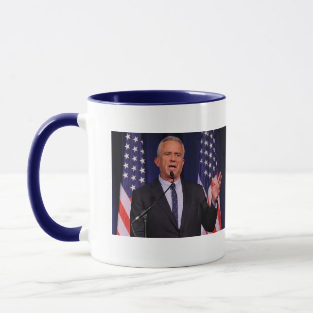 Taza Robert F Kennedy Jr para Presidente (Izquierda)