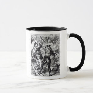 Taza Robin Hood y pequeño Juan