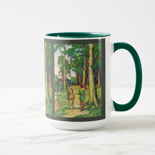 Taza Robin Hood y pequeño Juan (Derecha)