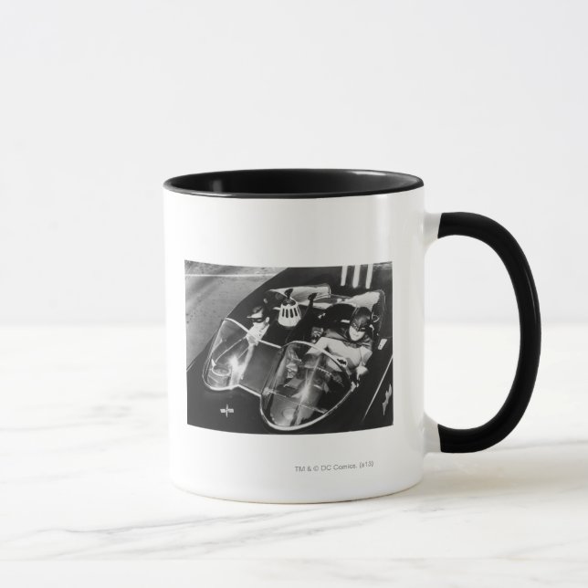 Taza Robin y Batman en Batmobile (Derecha)
