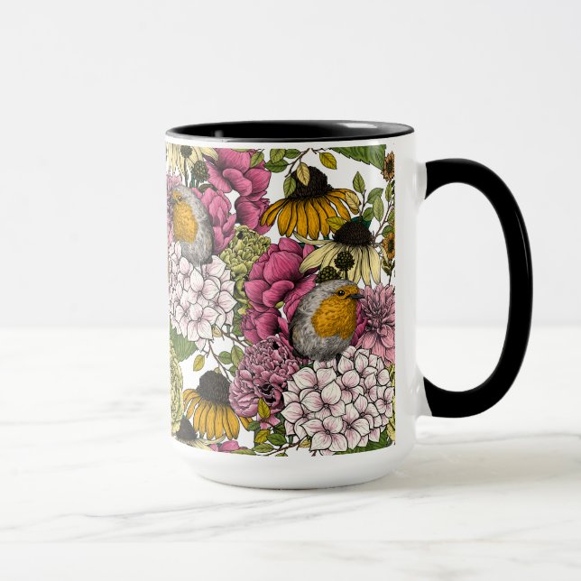 Taza Robins en el jardín (Derecha)