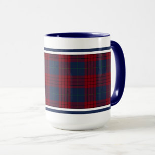 Taza Robinson Naval Azul y Red Plaid