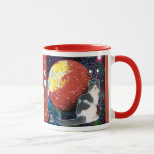 Taza Robo-Gato Vagabundo