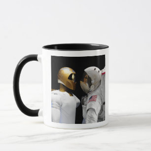 Taza Robonaut 2, un diestro, hel 3 del astronauta del