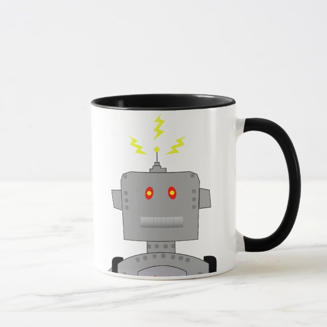 Taza robot confuso (Derecha)