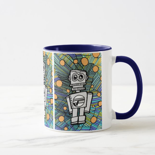 TAZA ROBOT DE CLANKY M-12 (Derecha)