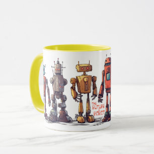 Taza Robot Mug