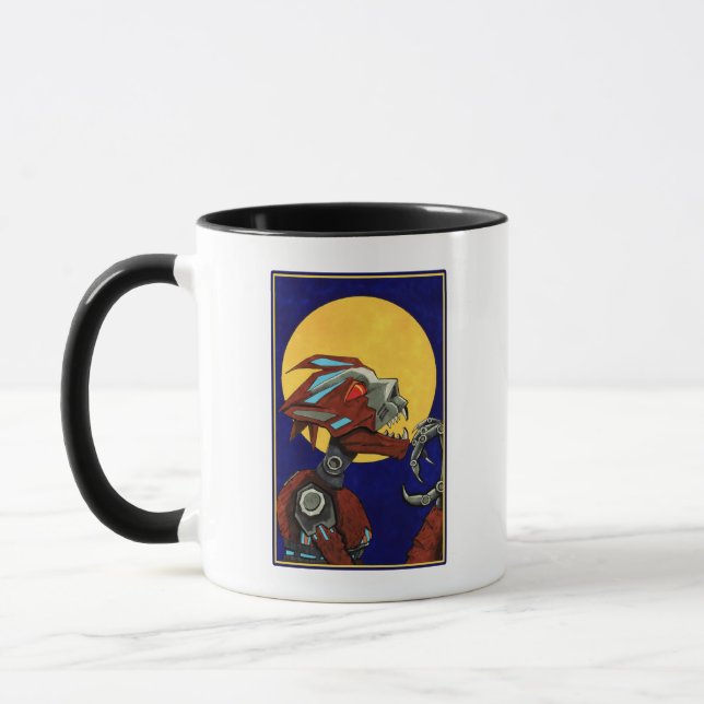 Taza Robot Werewolf Mug (Izquierda)