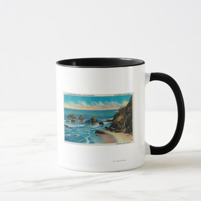 Taza Roca arca de Maxwell Point, Oceanside Coast (Derecha)