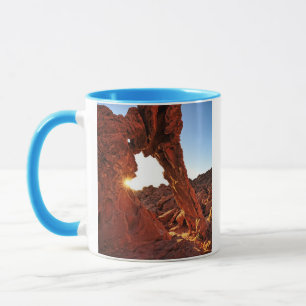 Taza Roca del elefante en el valle del fuego