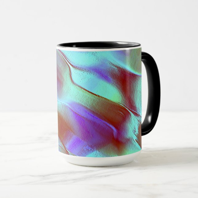 Taza Roca pulida de color violeta (Anverso derecho)