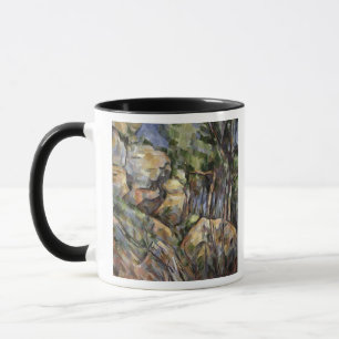 Taza Rocas cerca de las cuevas debajo del castillo