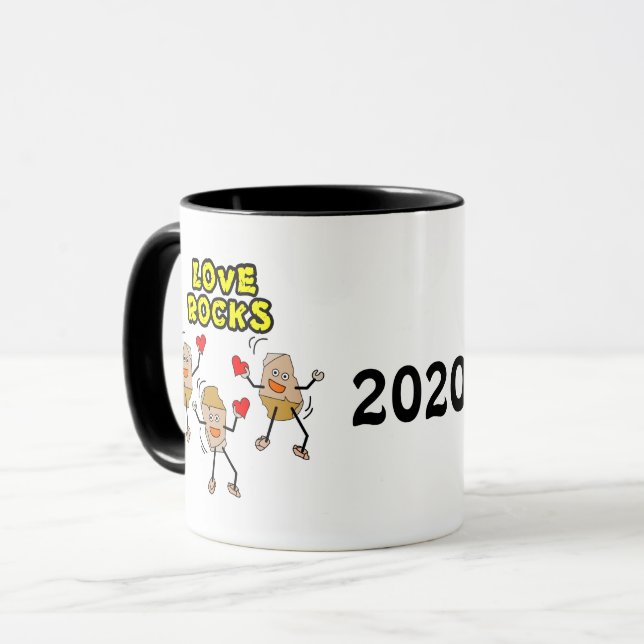Taza Rocas de amor (Anverso izquierdo)