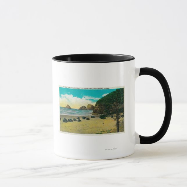 Taza Rocas de arco y punto de Maxwell (Derecha)