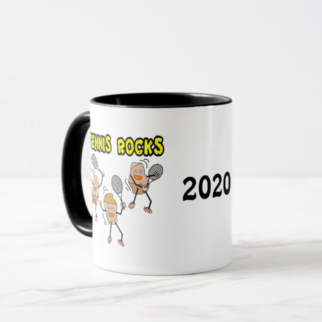 Taza Rocas de tenis (Anverso izquierdo)