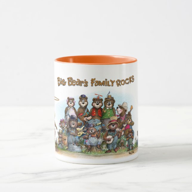 Taza Rocas familiares de Big Bear 2 (Centro)