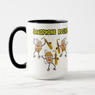 Taza Rocas saxofónicas