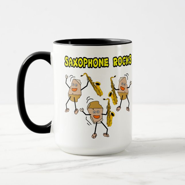 Taza Rocas saxofónicas (Izquierda)