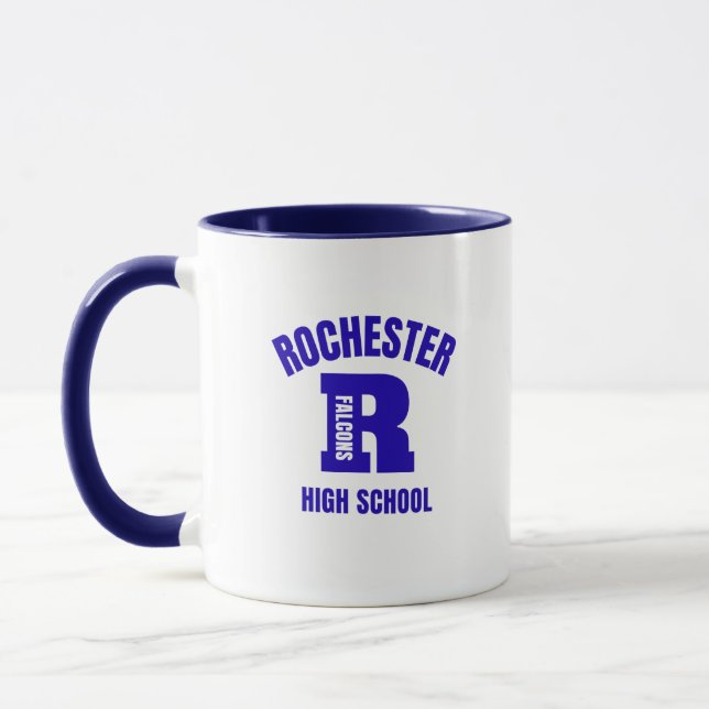 Taza Rochester High School Michigan Coffee Mug (Izquierda)