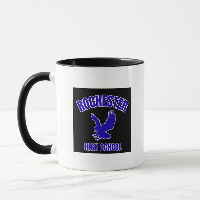 Taza Rochester High School Michigan Coffee Mug (Izquierda)