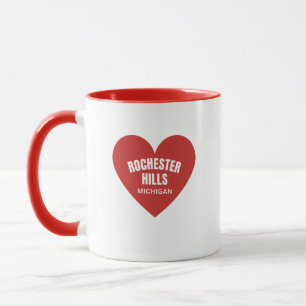 Taza Rochester Hills Michigan Coffee Mug