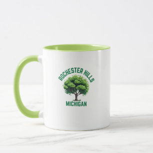 Taza Rochester Hills Michigan Coffee Mug