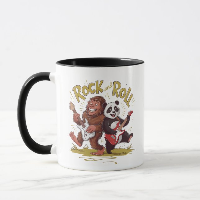 Taza Rock And Roll Musical Pandemonio (Izquierda)