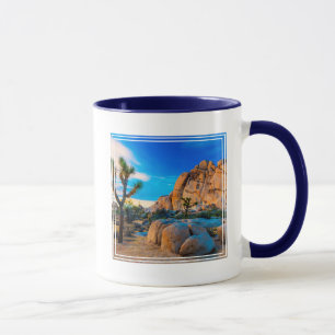 Taza Rock de anciana - Parque Nacional del árbol Joshu