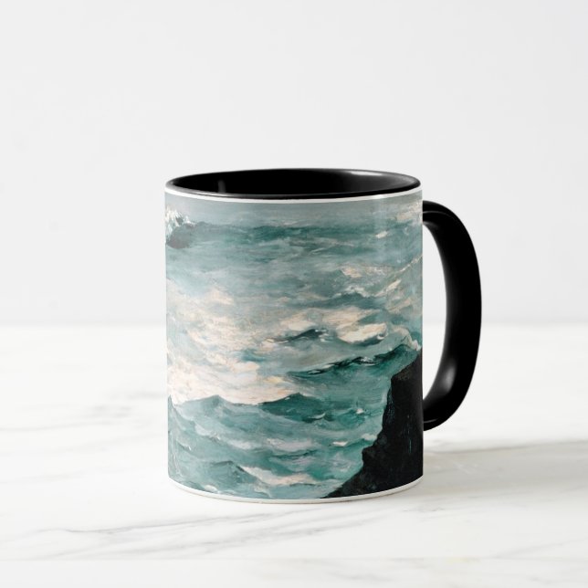 Taza Rock de cañón, arte fino de Winslow Homer Mug (Anverso derecho)