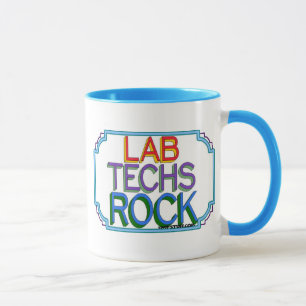 Taza Rock de los técnicos de laboratorio