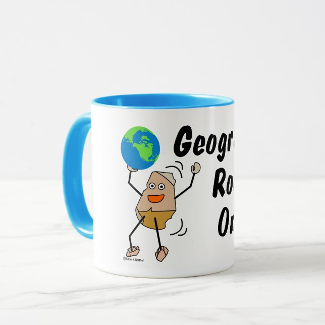 Taza Rock geográfico en (Anverso izquierdo)