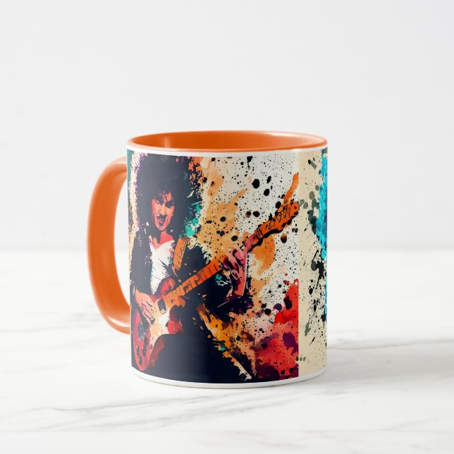Taza Rock guitarrista de Guay (Anverso izquierdo)