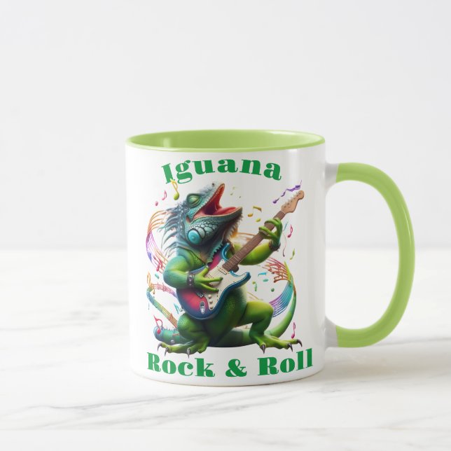Taza Rock & Rollo de los habitantes de Iguana (Derecha)