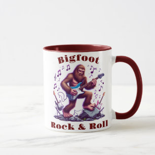 Taza Rock y Rollo de Bigfoots