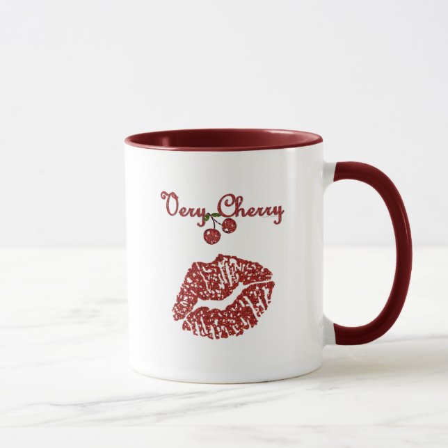 Taza Rockabilly Muy Cherry Kiss (Derecha)
