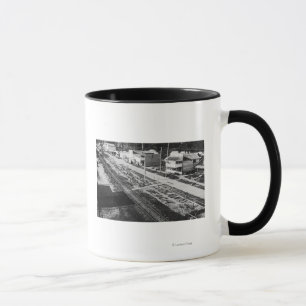Taza Rockaway, playa y calle principal Photograp de