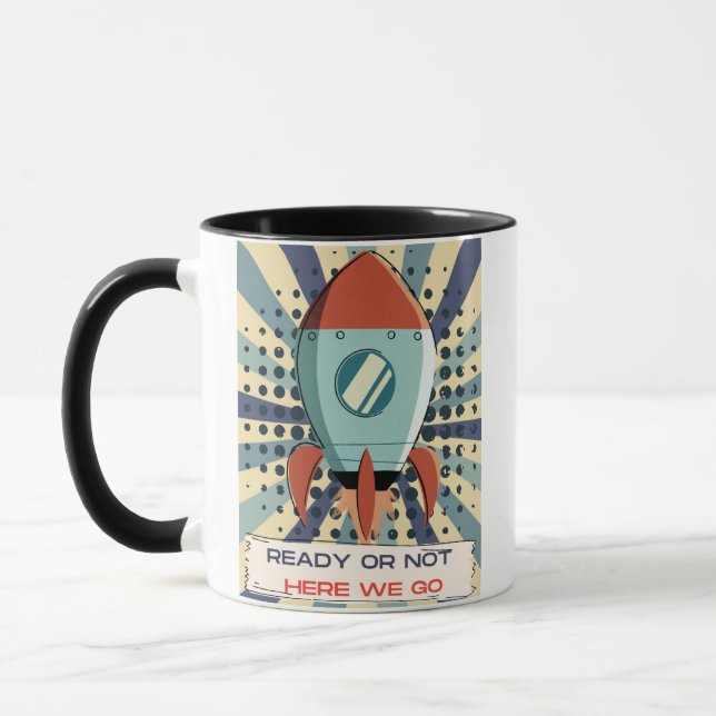 TAZA ROCKETSHIP (Izquierda)