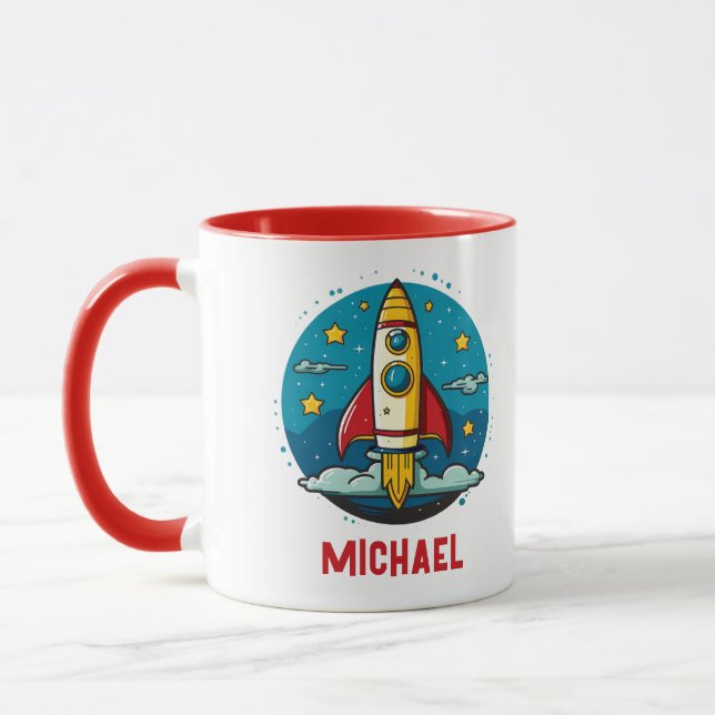 Taza Rocketship Mug (Izquierda)