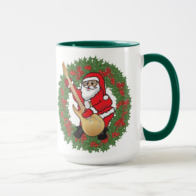 Taza Rockin' Santa Skull (Derecha)