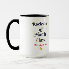 Taza Rockstar de la clase de partidos